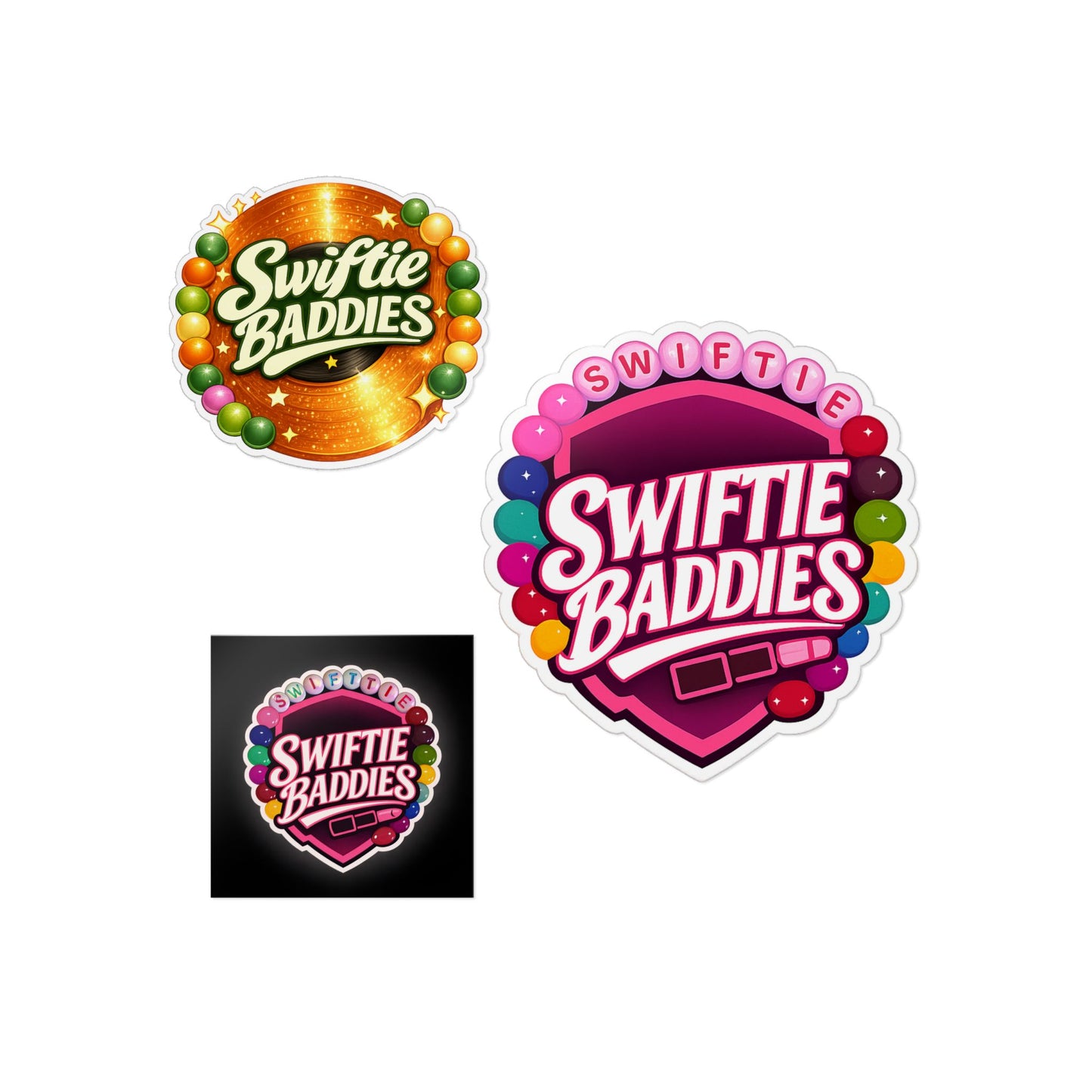 Sticker — "Swiftie Baddies" Die-Cut Fan Decal (TaylorSwift Inspired)